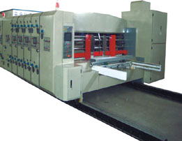 CNC FLEXO PRINTING SLOTTING DIE CUTTING IN-LINE FOLDER GLUER AND COUNTER EJECTOR